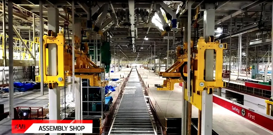 Kia Motors India assembly building, Penukonda