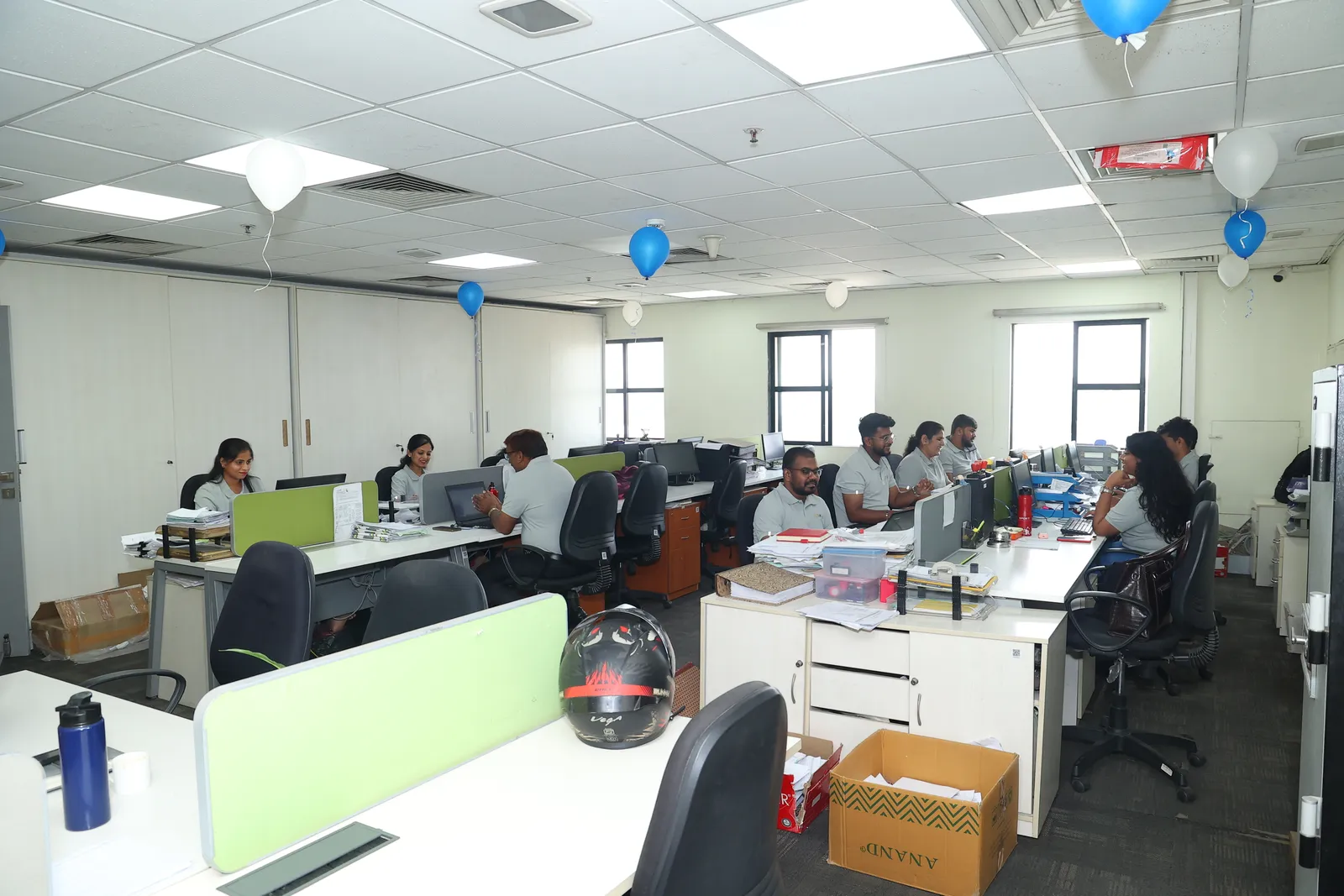 The L&W head office at work: the teams the digital programme connects
